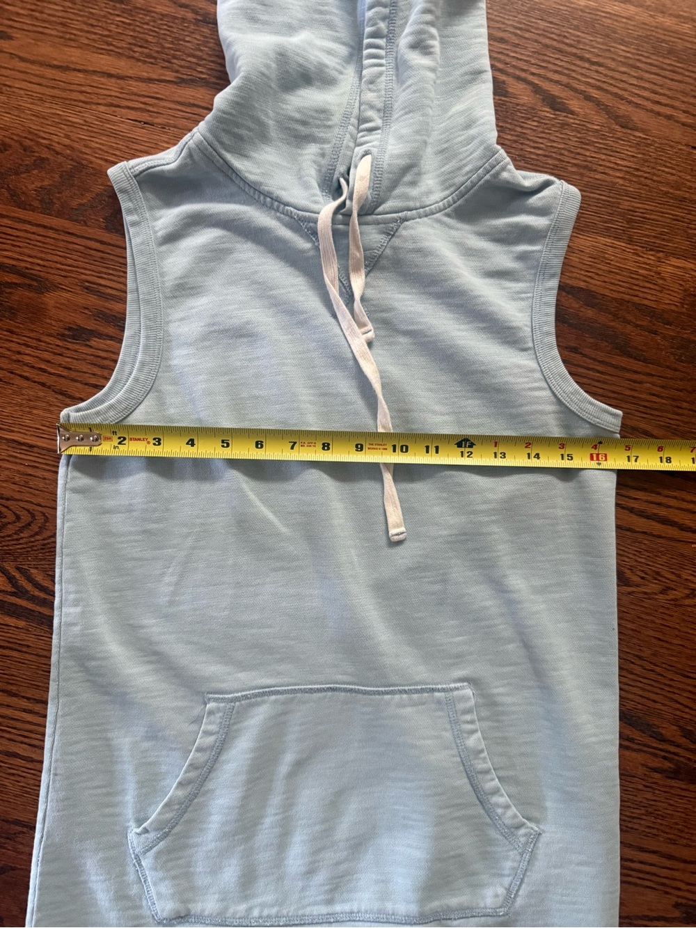 SLEEVELESS HOODIE MINI DRESS - Picture 11 of 11
